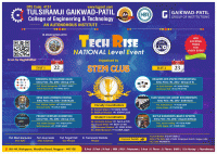 TECHRISE 2024 Technical Fest Poster